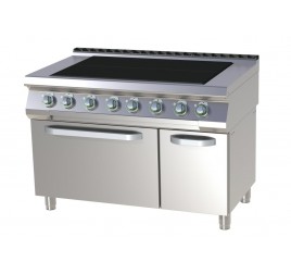 6 főzőlapos RedFox elektromos tűzhely elektromos, statikus sütővel